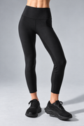 7/8 High-Waist Airlift Legging - Black