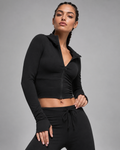 Sway Full Zip Hoodie - Black