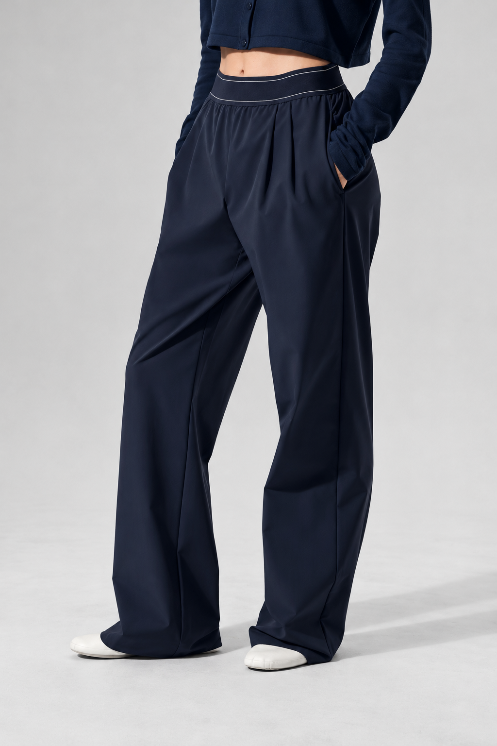 Suit Up Trouser (Long) - Navy