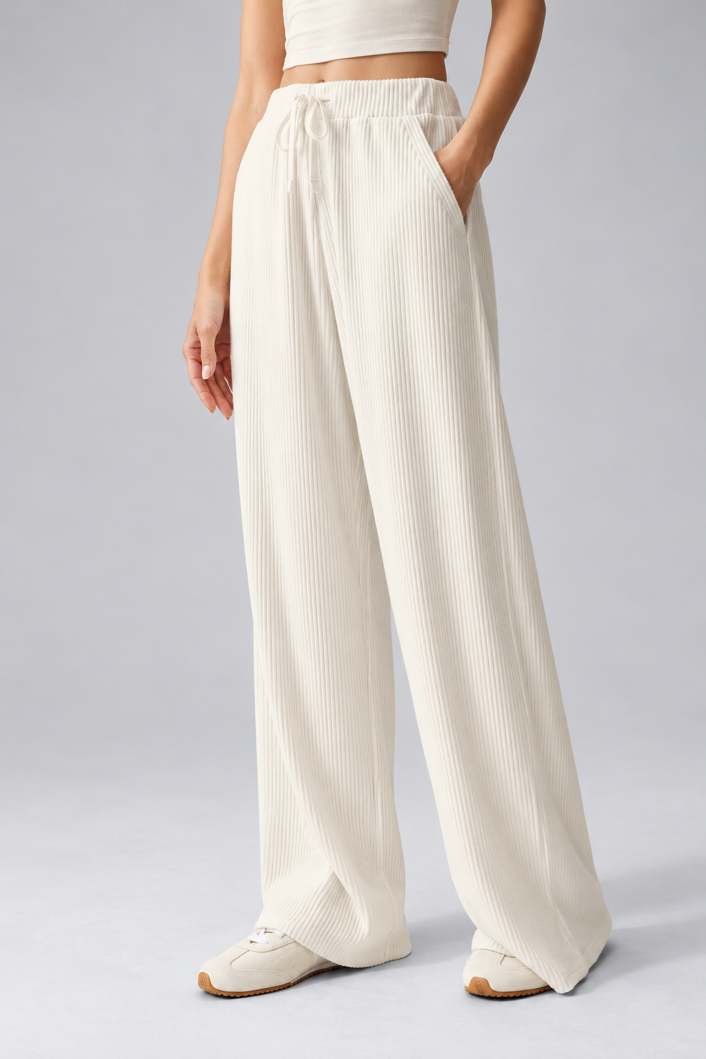 Muse Wide Leg Pant - Ivory