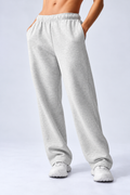 Accolade Straight Leg Sweatpant - White Heather