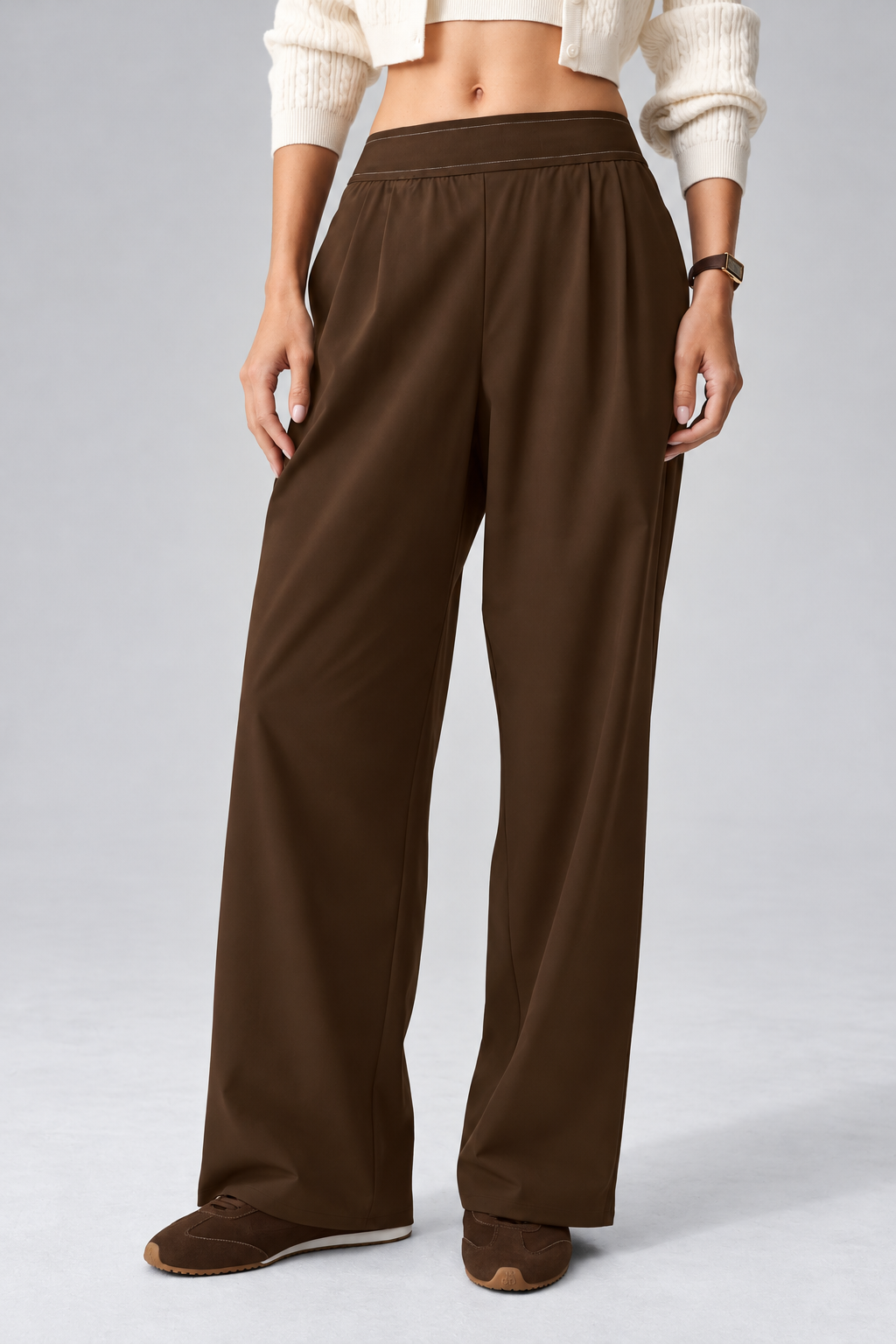 Suit Up Trouser (Short) - Espresso
