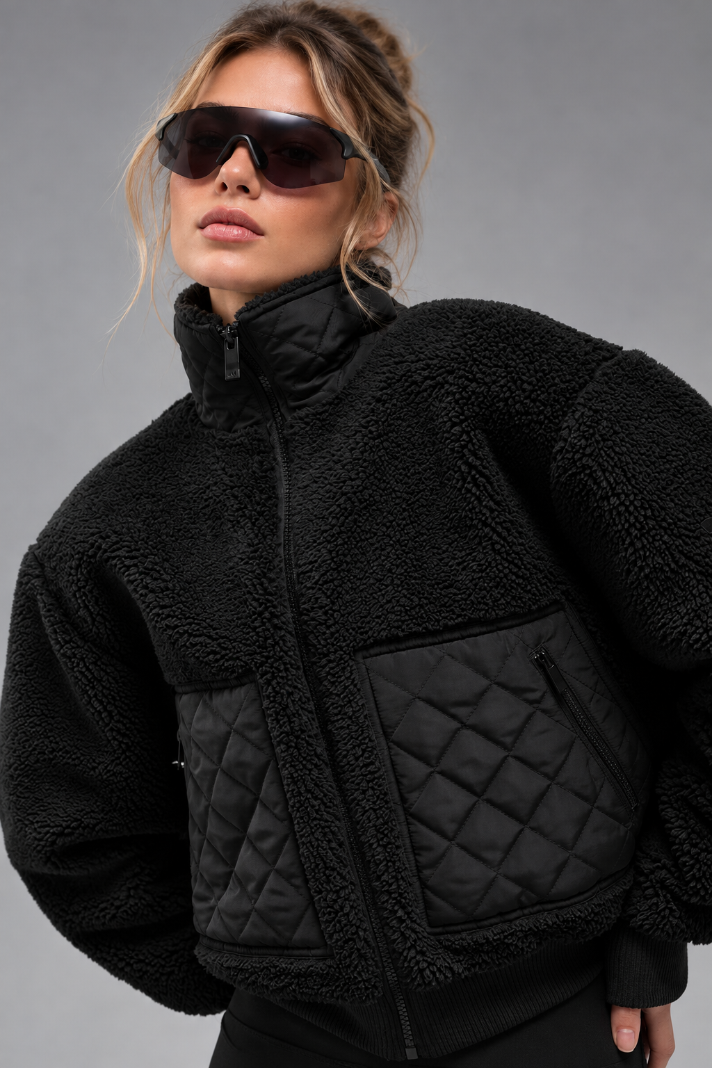 Sherpa Edge Bomber - Black