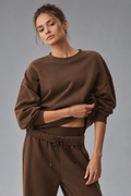 Accolade Crew Neck Pullover - Espresso