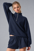 Accolade 1/4 Zip Pullover - Navy