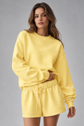 Accolade Crew Neck Pullover - Warm Butter